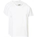 Hvide CDLP T-shirts med rund hals i Lyocell med rund udskæring Størrelse XL 3 stk til Herrer 