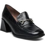 Celia Shoes Heels Heeled Loafers Black Wonders