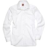Hvide Bæredygtige Langærmede skjorter i Bomuld med Øko-Tex Kent krave Størrelse XXL til Herrer 