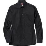 Sorte Bæredygtige Langærmede skjorter med Øko-Tex Kent krave Størrelse XXL til Herrer 