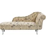 Beige Beliani Chesterfield Chaiselong sofaer i Polyester med Ben på udsalg 