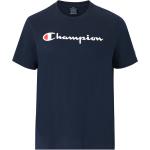 Blå Champion T-shirts med rund hals i Bomuld med rund udskæring Størrelse XL til Herrer 