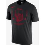 Sorte Casual NBA Nike NBA T-shirts Størrelse XL til Herrer 
