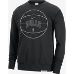 Chicago Bulls Standard Issue Nike Dri FIT NBA sweatshirt til mænd sort
