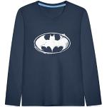 Blå Batman SPREADSHIRT Langærmede polo shirts Størrelse 116 til Drenge fra Amazon 