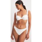 Hvide Bikinitrusser i Polyester med Flæser Størrelse XL til Damer 