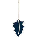 Christmas Hang On Holly Home Decoration Christmas Decoration Christmas Baubles & Tree Accessories Blue By Wirth