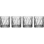 City Dof 4-Pack 34 Cl Home Tableware Glass Whiskey & Cognac Glass Nude Orrefors