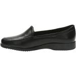 Sorte Clarks Loafers i Læder med bred sål Størrelse 42 til Damer 