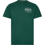 Classic Vl Heritage Chest Tee Superdry Green