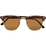 Clubmaster Designers Sunglasses D-frame- Wayfarer Sunglasses Brown Ray-Ban