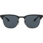 Sorte Ray Ban Clubmaster Wayfarer solbriller i Metal Størrelse XL til Damer på udsalg 
