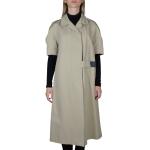 Beige Prada Trench coats i Bomuld Størrelse XL til Damer på udsalg 
