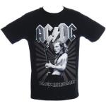 Sorte AC/DC T-shirts Størrelse XL 