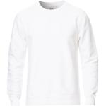 Hvide Klassiske Colorful Standard Økologiske Bæredygtige Sweatshirts i Bomuld Størrelse XL til Herrer 