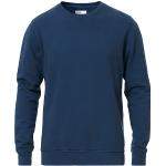 Petroleumsblå Klassiske Colorful Standard Økologiske Bæredygtige Sweatshirts i Bomuld Størrelse XL til Herrer 