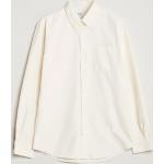 Hvide Klassiske Colorful Standard Økologiske Bæredygtige Oxford skjorter i Bomuld Button down Størrelse XXL til Herrer 