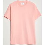 Pinke Klassiske Colorful Standard Økologiske T-shirts med rund hals med rund udskæring med korte ærmer Størrelse XL til Herrer 