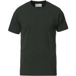 Grønne Klassiske Colorful Standard Økologiske T-shirts med rund hals med rund udskæring med korte ærmer Størrelse XL til Herrer 