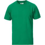 Grønne Klassiske Colorful Standard Økologiske T-shirts med rund hals med rund udskæring med korte ærmer Størrelse XL til Herrer 