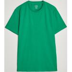 Grønne Klassiske Colorful Standard Økologiske T-shirts med rund hals med rund udskæring med korte ærmer Størrelse XXL til Herrer 