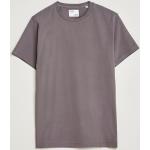 Grå Klassiske Colorful Standard Økologiske T-shirts med rund hals med rund udskæring med korte ærmer Størrelse XL til Herrer 