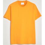 Orange Klassiske Colorful Standard Økologiske T-shirts med rund hals med rund udskæring med korte ærmer Størrelse XXL til Herrer 