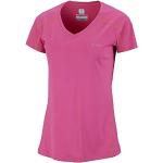 Columbia Damen T-Shirt Zero Rules Short Sleeve, LTropic Pink