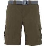 Armygrønne Columbia Bermuda shorts i Nylon Størrelse XL til Herrer 