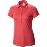 Columbia Damen Zero Rules II Polo T-Shirt Rosa Bright Geranium S