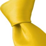 Gule Connexion Tie Smalle slips Størrelse XL til Herrer på udsalg 