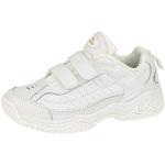 Hvide Sneakers med velcro i Læder Med velcro Størrelse 45 til Herrer 