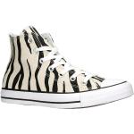 Hvide Converse Chuck Taylor Canvas sneakers Størrelse 37 med Zebra mønster til Damer 