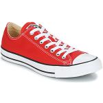 Røde Converse Chuck Taylor Low-top sneakers Hælhøjde op til 3 cm Størrelse 36 til Damer 