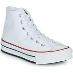 Hvide Converse Chuck Taylor Høje sneakers Hælhøjde op til 3 cm Størrelse 34 til Børn på udsalg 