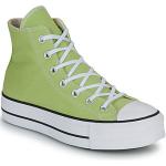 Grønne Converse Chuck Taylor Plateau sneakers Hælhøjde 3 - 5 cm Størrelse 38 til Damer 