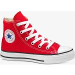 Røde Converse Chuck Taylor Høje sneakers i Gummi Størrelse 21 til Børn 