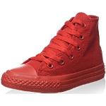 Røde Converse All Star Sommer Canvas sneakers Hælhøjde over 9 cm Størrelse 30 til Børn 