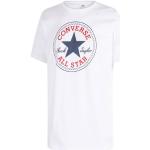 Hvide Converse Vinter T-shirts med tryk i Bomuld Størrelse XL til Herrer 