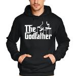 Coole-Fun-T-Shirts Sweatshirt THE GODFATHER HOODIE, schwarz, XXL, 10575_schwarz_hoodie_GR.XXL