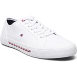 Hvide Tommy Hilfiger Canvas sneakers 