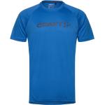 Blå Craft Craft T-shirts med tryk Størrelse XL 