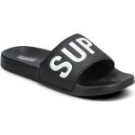 Core Vegan Pool Slide Shoes Summer Shoes Sandals Pool Sliders Black Superdry