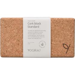 Cork Block, Standard - Yogiraj Sport Sports Equipment Yoga Equipment Yoga Blocks And Straps Beige Yogiraj