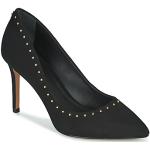 Sorte Højhælede sko med Nitter Hælhøjde 7 - 9 cm Størrelse 37 til Damer på udsalg 