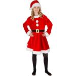 "Costume Santa Girl 4-6 Toys Costumes & Accessories Character Costumes Multi/patterned Joker"