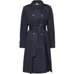 Blå Klassiske Tommy Hilfiger Trench coats i Bomuld Størrelse XL 