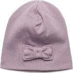 Cotton Hat - Bow Accessories Headwear Pink Mikk-line
