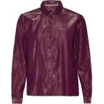 Cotton Lurex Regular Fit Shirt Tops Shirts Long-sleeved Purple Scotch & Soda