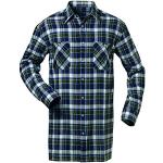 Mørkeblå Craftland Skovmandsskjorter i Flonel Button down Størrelse XL til Herrer 